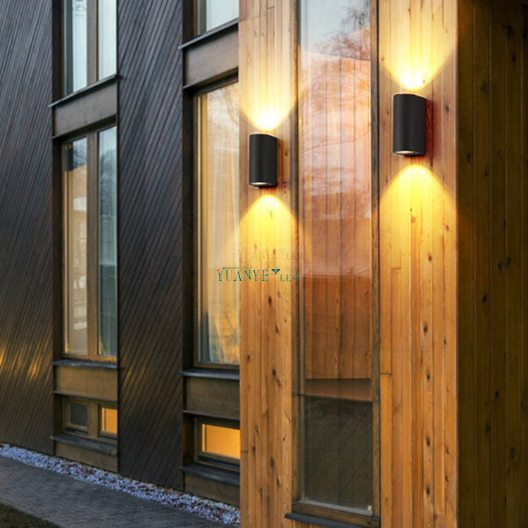 IP65 LED MUR LAMPE RVB RGBW LUMIÈRES UP AND BOW005 12