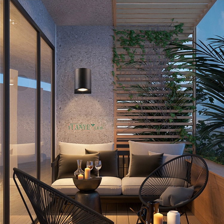 IP65 LED MUR LAMPE RVB RGBW LUMIÈRES UP AND BOW005 10