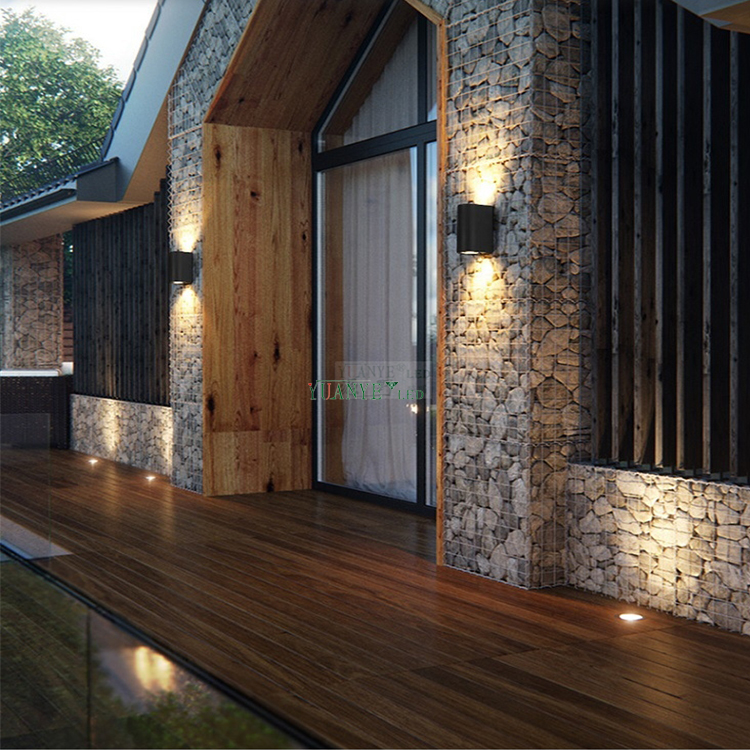 IP65 LED MUR LAMPE RVB RGBW LUMIÈRES UP AND BOW005 13