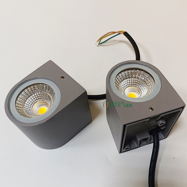 Novelty Garden Decoration Wall Lamp 3W 9W 10W Rgb Rgbw Hotel Spot Light Exterior Facade Lighting YY-BDR005 5