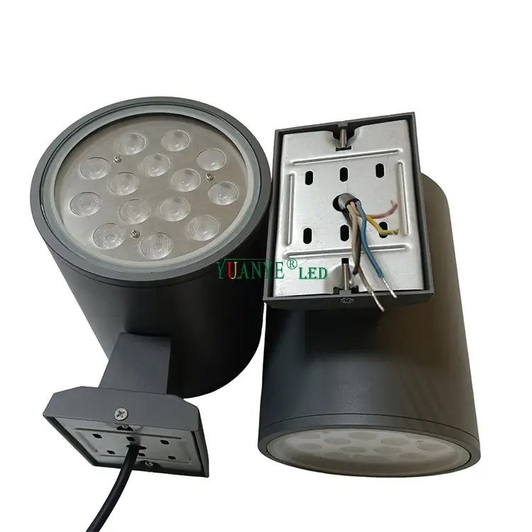 정원 IP65 방수 방수 LED 벽 램프 야외 YY-BDR001-A를위한 회색 모션 센서 보안 조명 1