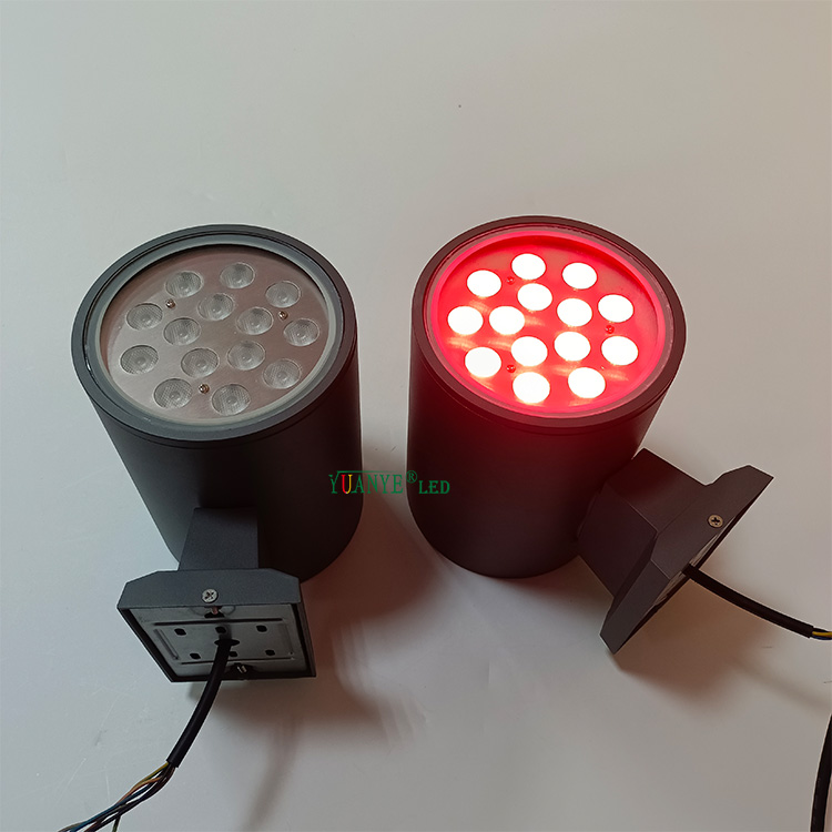 Grey Color Motion Sensor Security Lighting Untuk Taman IP65 Lampu Dinding LED Kalis air luaran YY-BDR001-A 8