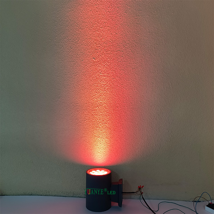 Grey Color Motion Sensor Security Lighting Untuk Taman IP65 Lampu Dinding LED Kalis air luaran YY-BDR001-A 7