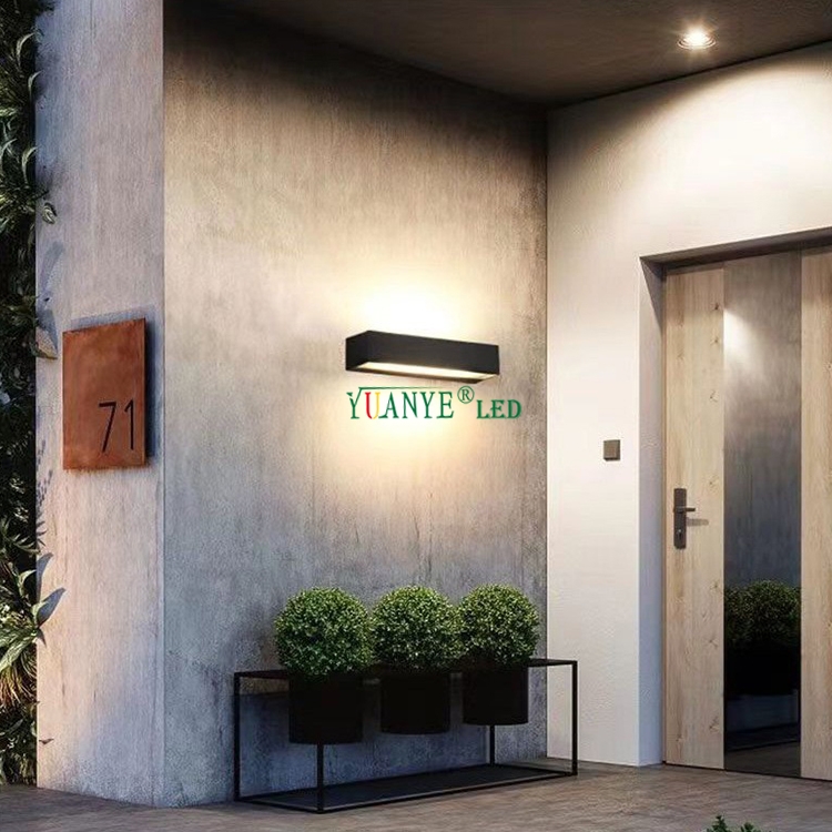 Водонепроницаемый IP65 220V Новый дизайн оптом цена на стены лампы алюминий для коридора вилла сад Yy-bdl011 10