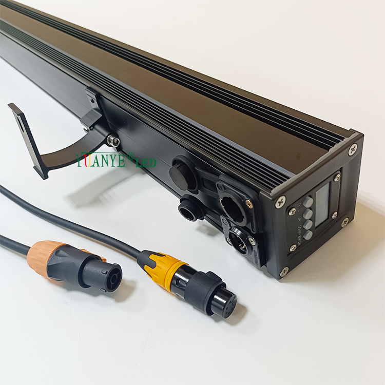 Yuanyeled Outdoor Wall Gasher RGB RGBW DMX 3-Pin و 5-Pin Roactors for Bar DJ Show Lighting Yy-XQ7068 7