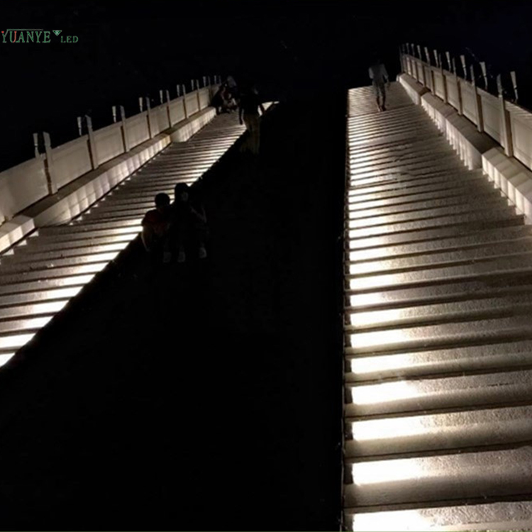 LED-Stufen Lichter Solardeck Lichter wasserdichtes Google Home YY-QJT002 Dimmbare Netzteile Stufe Yuanyeled Yuanyeled 10