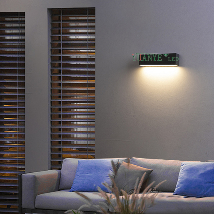 Yuanyeled - LED Down Outdoor Mur Light China Capteur de mouvement solaire en gros IP65 Light Yy-Bdl011 12