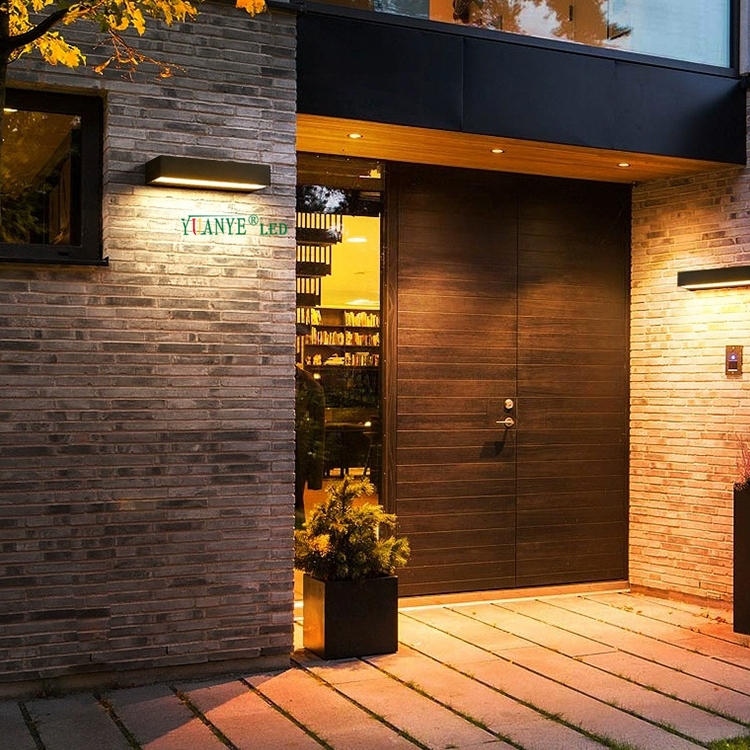 Yuanyeled Head Single Modern Waterproof Outdoor Long Strip LED Wall Lampu RGB RGBW IP65 LIGHT LIGHT YY-BDL011 11