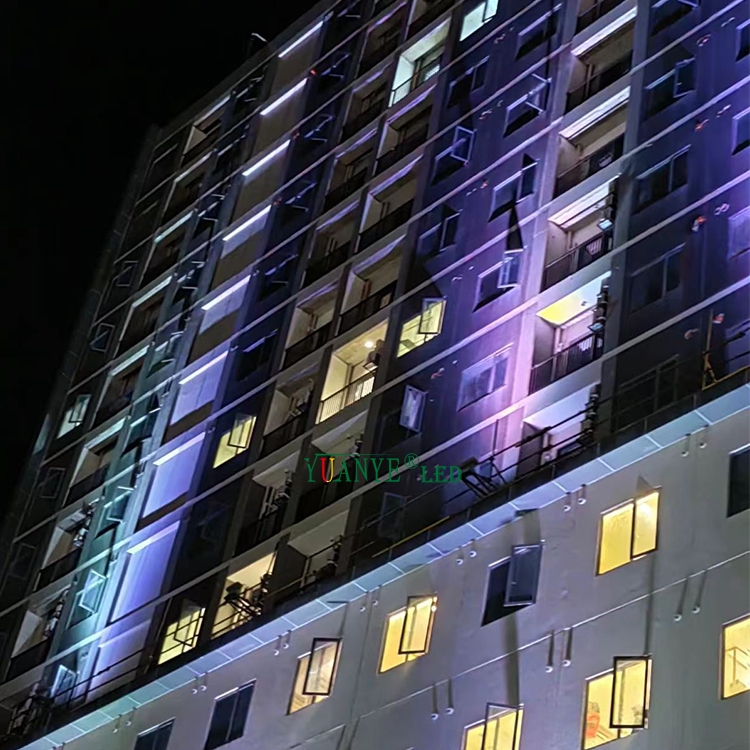 Yuanyeled Led Outdoor Solar Light 3000K 4500K 6000K Rgb Rgbw For Night Club Event YY-SG0018 13