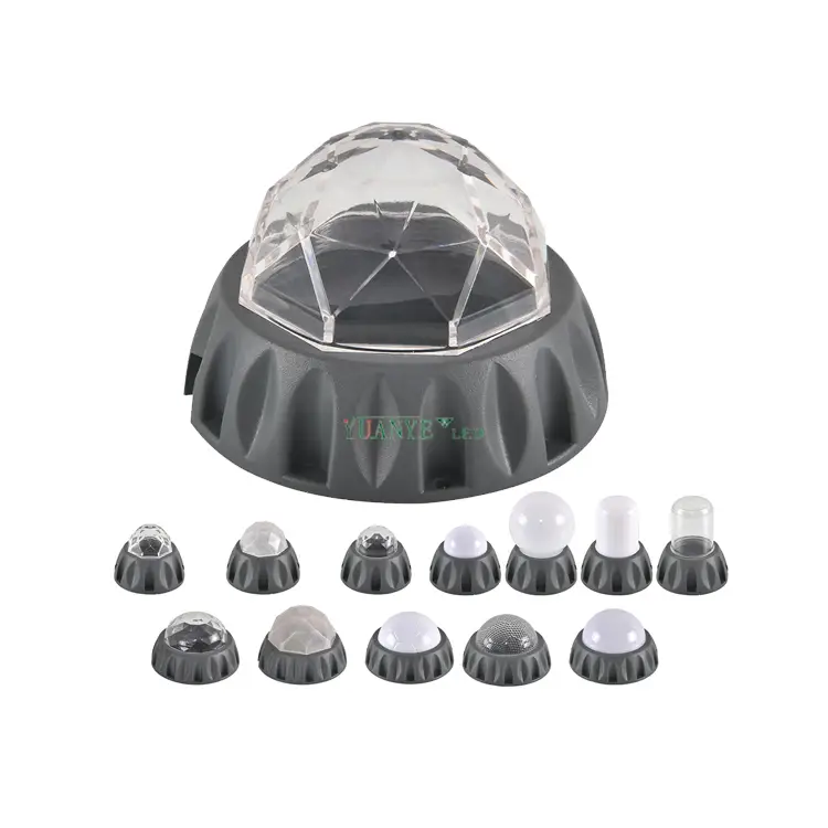Yuanyeled - Lampu LED Point Lights Aluminium Profil 6W 9W 12W DC12V DMX512 WiFi untuk Hiasan Hotel Luaran YY -DG010 1