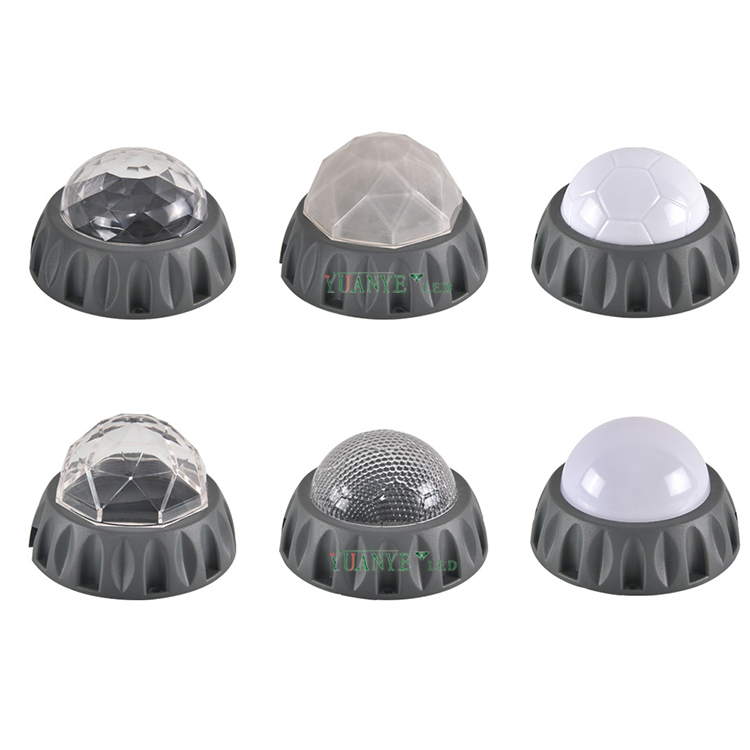 Yuanyeled - Lampu LED Point Lights Aluminium Profil 6W 9W 12W DC12V DMX512 WiFi untuk Hiasan Hotel Luaran YY -DG010 7