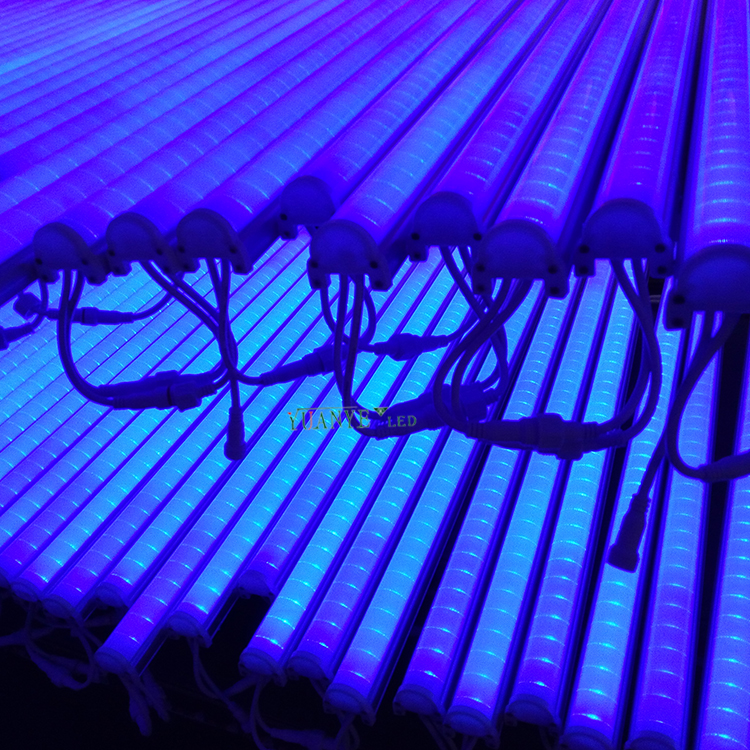 Digital Tube Pixel Bar Light Supplier Wall Washer YY-HL5042 Rdm Advertising Display Building Aluminum Batten Light 9