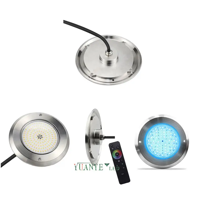 Piscina leggero rgbwy wifi app controllo acciaio inossidabile illuminazione decorativa cittadina luci notturne yy-ycdb 1