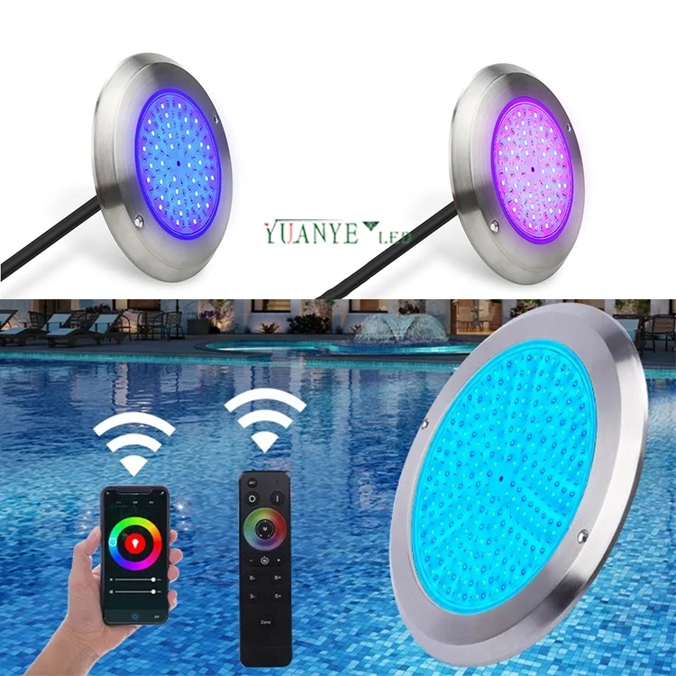 Piscina luz RGBWY WiFi Controle 10