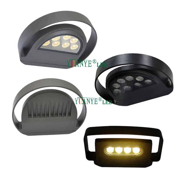 Yuanyeled - Cahaya Dinding Luaran IP65 Kawalan Jauh Keselamatan Digantung Lampu Pintar Pemasangan Untuk Rumah Yy -Bdr009 1