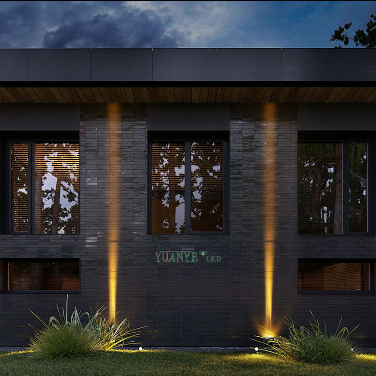 Verre murale intelligente en verre transparent étanche DMX512 Lautres suspendues pour le café télécommandé YY-BDS024 12