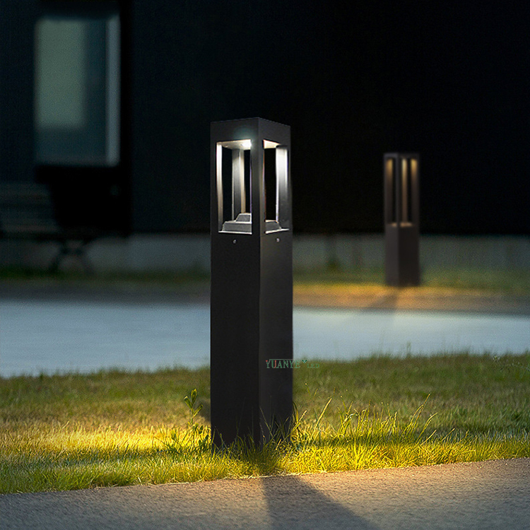 Lampu LED Yuanyeled Post Hiasan Taman Bertenaga Krismas 5W 6W 9W 12W 0.9m untuk Laluan Laluan YY-CPL12D 11