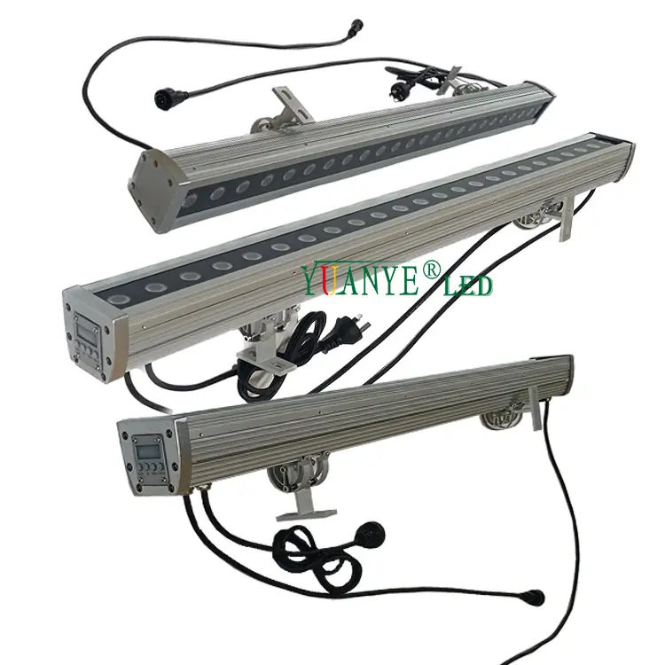 Cahaya Tembok Dinding Profesional IP65 Lampu dengan RGB DMX Kawalan Dinding Pemasangan Lampu YY-XQ7670 1