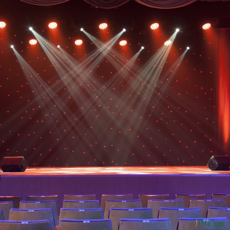 Светодиодный функциональный конструкция света с кнопкой и отображение Tuya DMX 512 Stage Light и Sound Yy-Sg0016 11