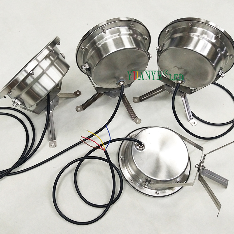 Tuya IP68 LED de acero inoxidable LED submarino 6W 18W 24W con modelo de control RF YY-SDTG 9