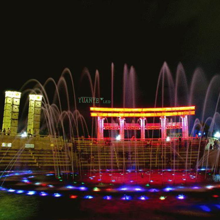 TUYA IP68 Светодиодные светодиоды из нержавеющей стали подводные огни 6W 18W 24 Вт с RF DMX/RDM Control YY-SDTG 12