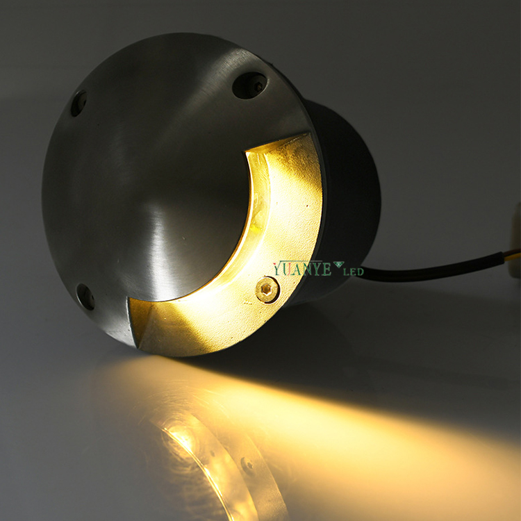 DIA 3.94 بوصة 4.73 بوصة LED خطوة ضوء الطريق ضوء الطريق 2W 6W 9W 10W مع DMX512/RDM YY-QJR007 9