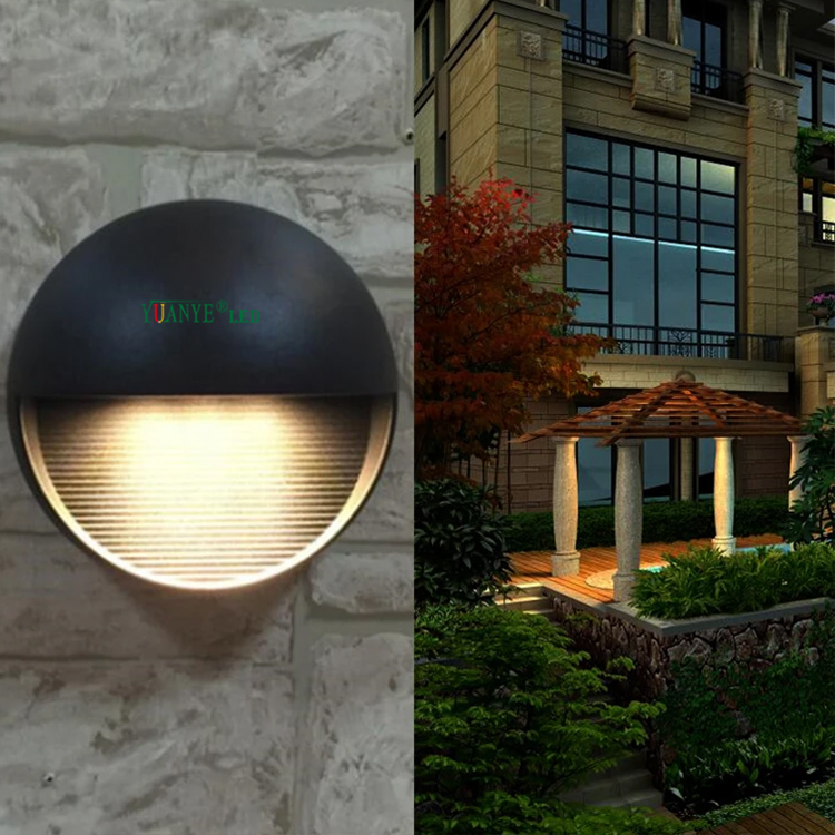 屋外LEDランプ調整可能なフォーカスLED透明なガラス防水YY-QJR002都市照明ステップライトYUANYELED用 12