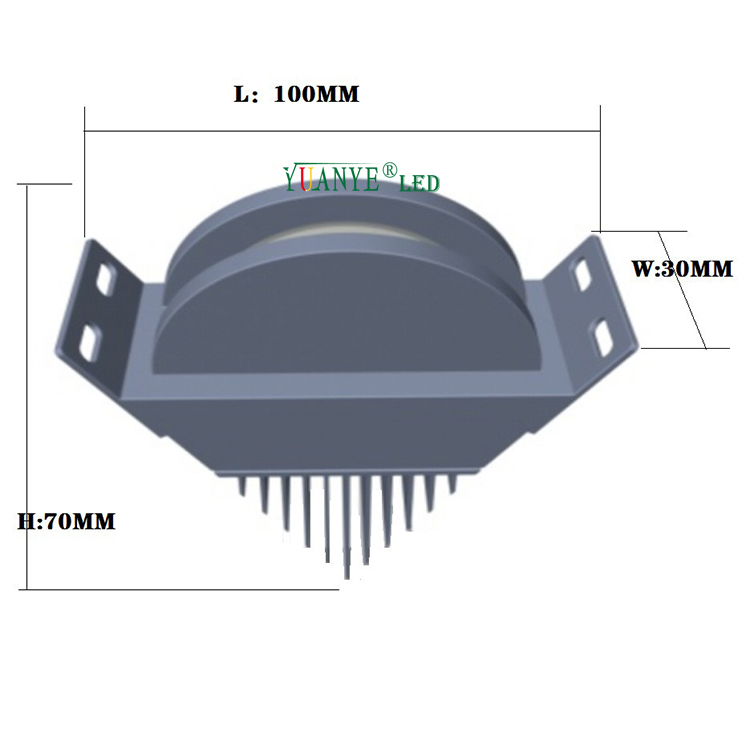 Raggio di finestra rgbw regolare la parete muro di magazzino compatibile con tuya alexa casambi rf controllo yy-bdw015 5