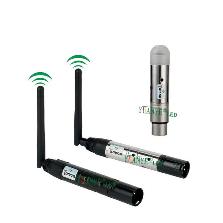 Hot Sale 2.4G Wireless dmx512 Transceiver For Stage Dj Bar Hotel Events Light Dmx Console YY-DMX007 Yuanyeled 1