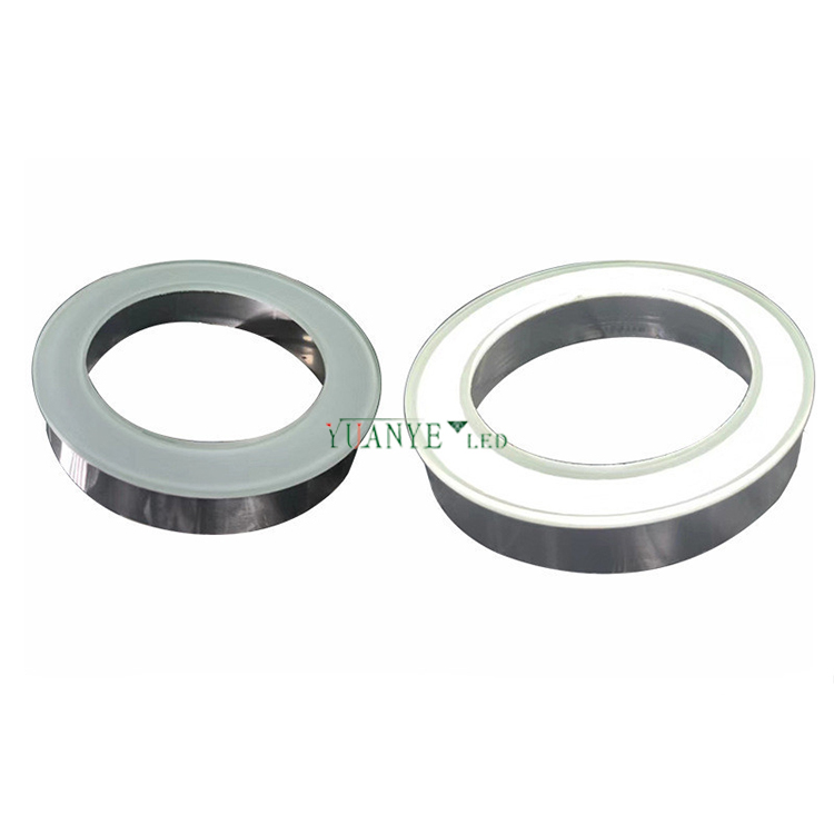 Yuanyeled - Donut Shape personnalisé Light Brick Dimmable Dimmable RGBW ACTEUR INOXEDUX EN ÉCLAIR001 8