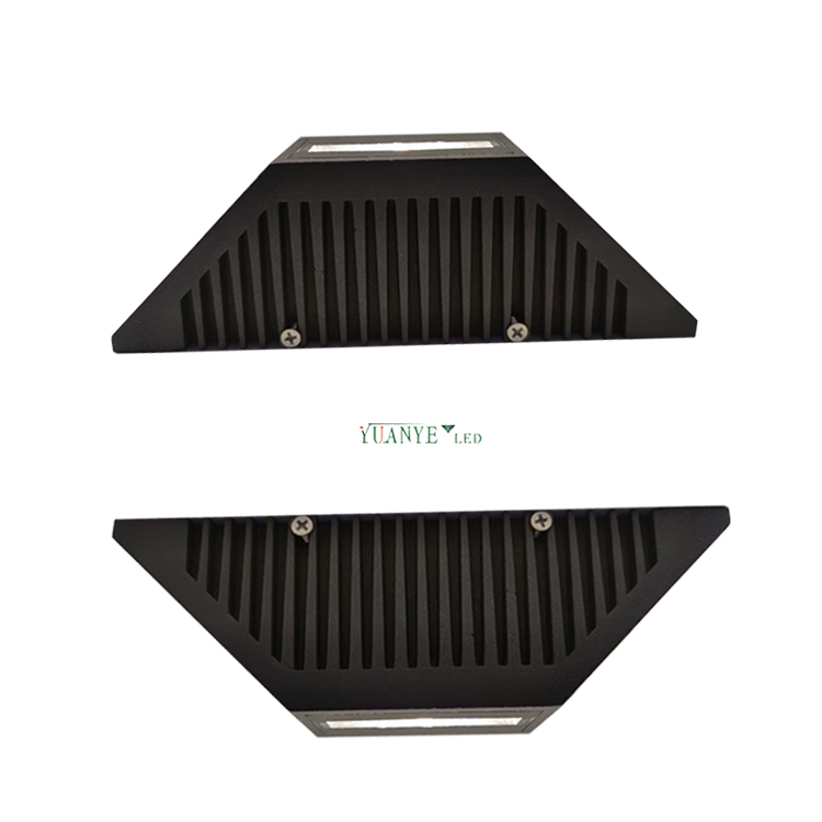 IP65 LED CORRIDOR MUR LEUR 5 * 360 ° lampe à décoration RGBW de la tête à demi-lune vers le haut ou vers le bas yy-bdw010 9
