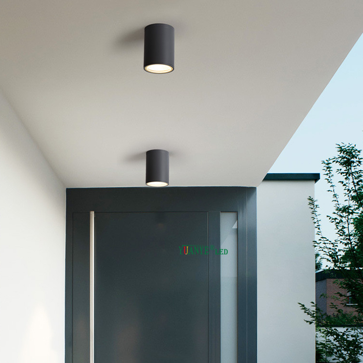 Yuanyeled extérieur imperméable goutte à goutte Luminaria plafond plafond ip65 surface montée yy-bdr006 10