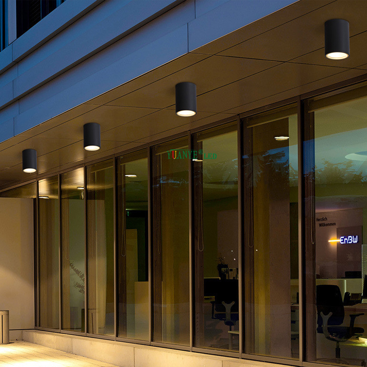 Yuanyeled extérieur imperméable goutte à goutte Luminaria plafond plafond ip65 surface montée yy-bdr006 11
