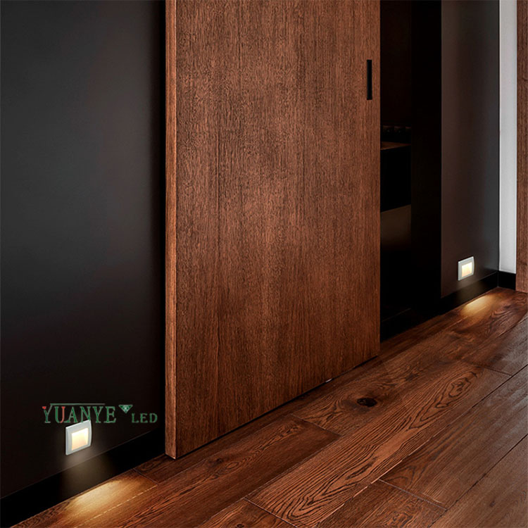 Nouveau modèle LED moderne LED intégrée à pas de lumière Induction du voyant YY-QJL001 1W 2W 3W RAMPLAGE SMART RADABLABLE YUANYELED 13