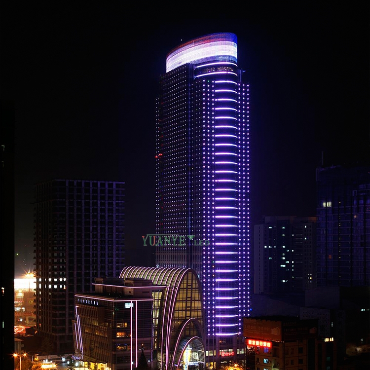 LED Aluminium Lumières de Noël permanentes 5W 6W 9W IP65 LED étanche Point Point Musique Musique Éclairage YY-DG007 12