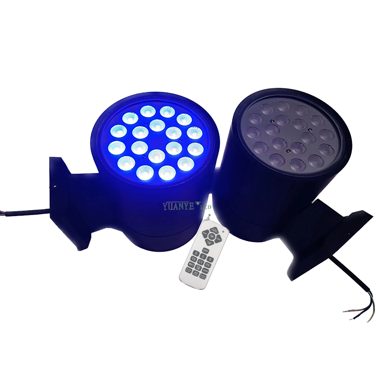 YuAnyELED-LED屋外の壁のライトRFリモートコントロール塩耐性海辺適切なIP65 YY-BDR001 7