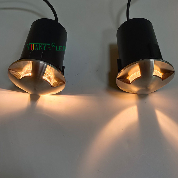 ステンレス鋼3W 5W 6W LEDアンダーグラウンド埋め込み式ランプクリーエピスタルLEDチップスDIA 4.3インチ高さ6インチYY-DMR026 8