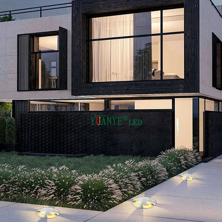 ステンレス鋼3W 5W 6W LEDアンダーグラウンド埋め込み式ランプクリーエピスタルLEDチップスDIA 4.3インチ高さ6インチYY-DMR026 12