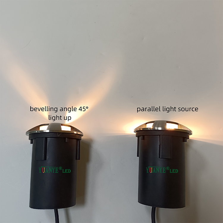 ステンレス鋼3W 5W 6W LEDアンダーグラウンド埋め込み式ランプクリーエピスタルLEDチップスDIA 4.3インチ高さ6インチYY-DMR026 7