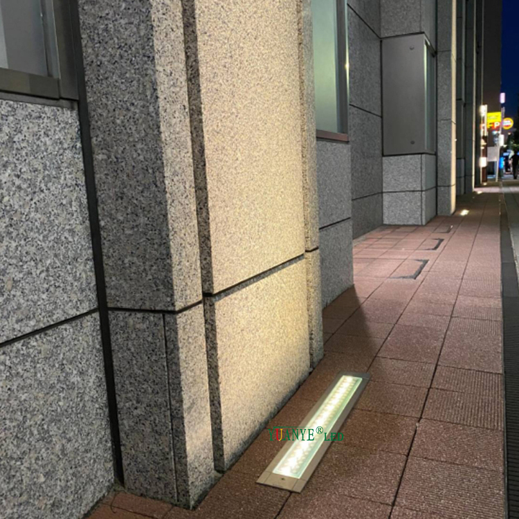 LED LED LED ÉCLAIRES ÉCLAIRES LALLAGE RVB RGBW DMX512 Lampadaires en plein air RGB RGBW PAVAGE LEIL YY-DML6 10