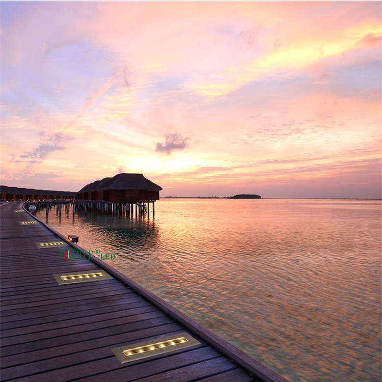 Yuanyeled LED Underground Linear Light 7,8 '' 1ft 2ft 3ft 4ft IP65 RGB 4000K 6000K Wandscheibe Licht YY-DML002 11