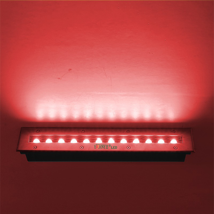 Yuanyeled LED Underground Linear Light 7,8 '' 1ft 2ft 3ft 4ft IP65 RGB 4000K 6000K Wandscheibe Licht YY-DML002 9