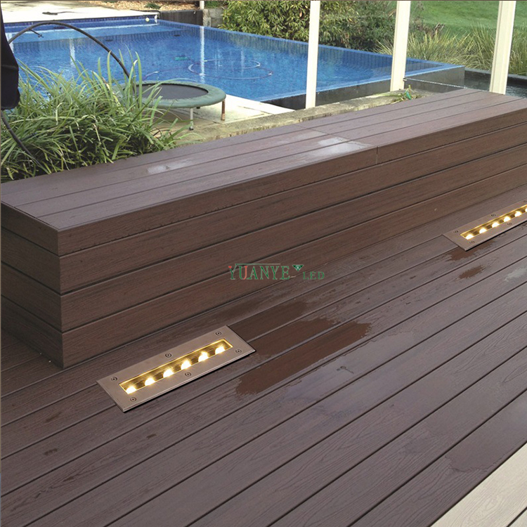 Yuanyeled LED Underground Linear Light 7,8 '' 1ft 2ft 3ft 4ft IP65 RGB 4000K 6000K Wandscheibe Licht YY-DML002 10