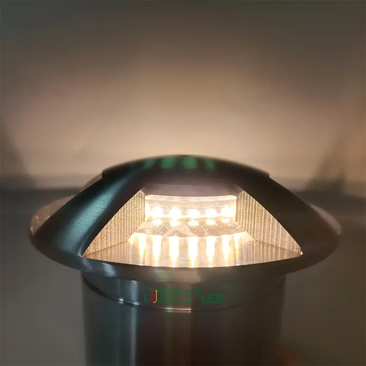 Lámpara subterránea LED de acero inoxidable IP65 3W 5W 6W DIA 4.3 pulgadas de altura 6 pulgadas YY-DMR027 1