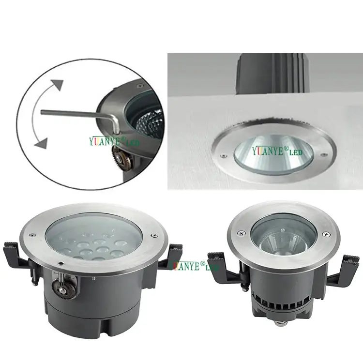 Led Inground Ceiling Light 3W-72W Custom Size Light Beam Adjustable China Factory Price With 5 Years Warranty YY-DMR029 1