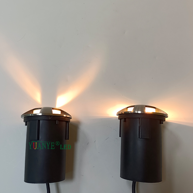 IP65ステンレス鋼LEDアンダーグラウンド埋め込みランプ3W 5W 6W DIA 4.3インチ高さ6インチYY-DMR027 8