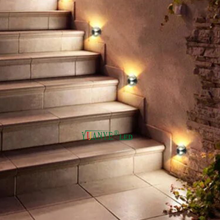Luces LED de lámpara subterránea Dos lados para la cubierta del césped de la entrada del patio de la acera Luces enterradas yy-DMR024 12