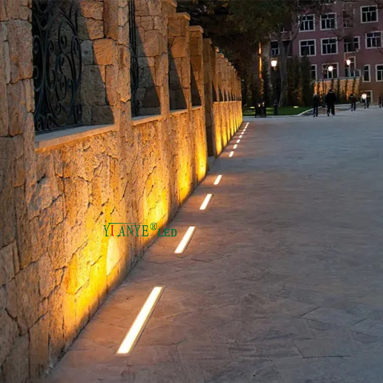 Materiais de alumínio subterrâneo LED de luz de entrada009 12