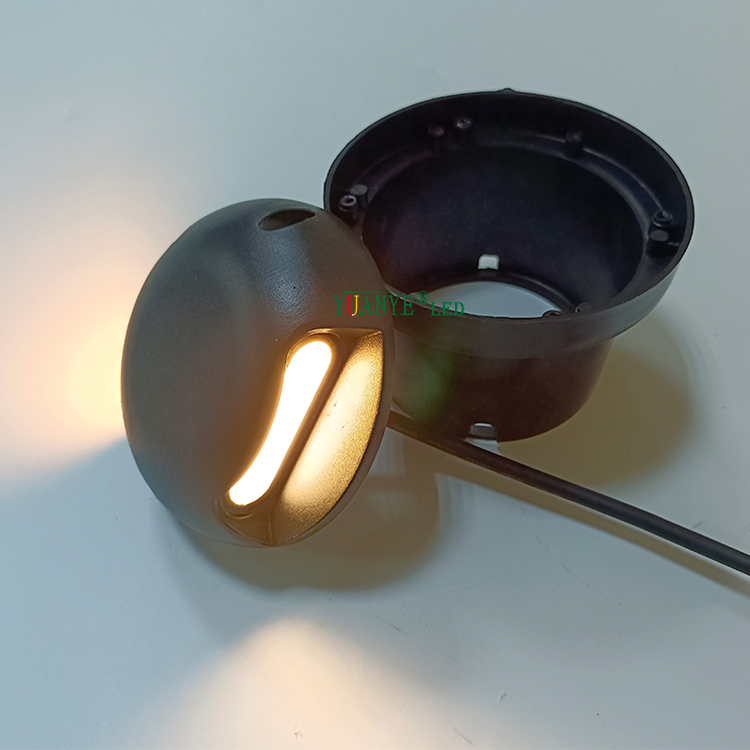 Luces LED de lámpara subterránea Dos lados para la cubierta del césped de la entrada del patio de la acera Luces enterradas yy-DMR024 7