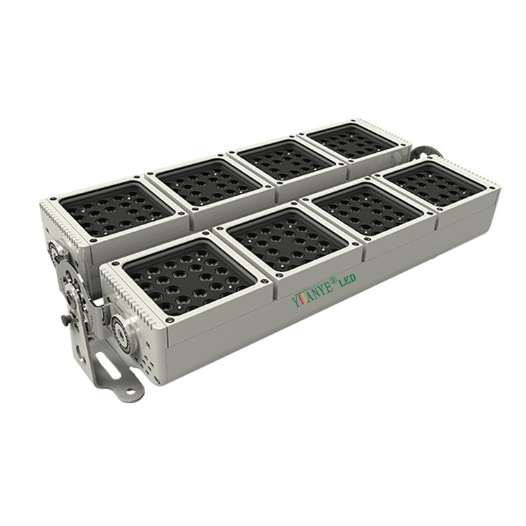 Neuankömmlinge Äußere 96W 100W 200W 300W 400W Scheinwerfer RGB RGBW hohe Lumen mit DMX512 CONTROL YY-TG7Q 7